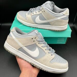 Size 10 - Nike SB Dunk Low Summit White Wolf Grey